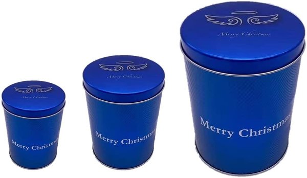 Weihnachten 2023 Keksdose 3 Größen 6 x 3er Set in einem Karton